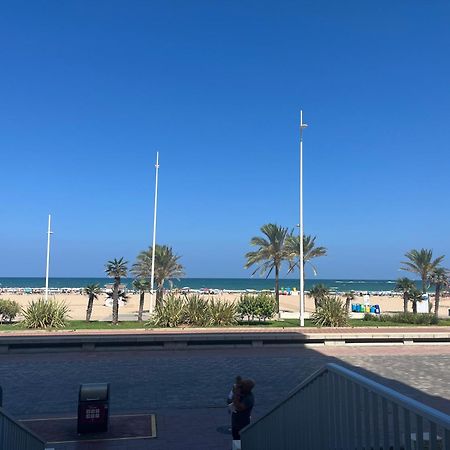 Playa de Gandia Apartamento 1ª Linea De Playa - Con Piscina Y Parking מראה חיצוני תמונה