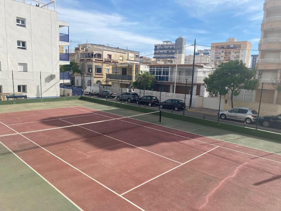 Playa de Gandia Apartamento 1ª Linea De Playa - Con Piscina Y Parking מראה חיצוני תמונה