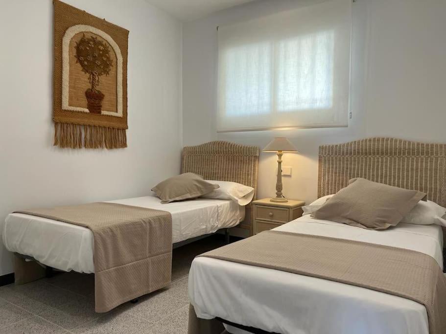 Playa de Gandia Apartamento 1ª Linea De Playa - Con Piscina Y Parking מראה חיצוני תמונה